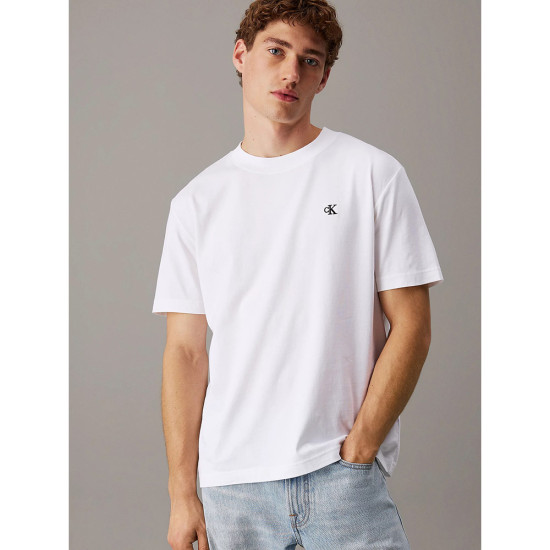 Calvin Klein Ανδρική κοντομάνικη μπλούζα Serif Font Graphic Tee